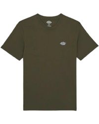Dickies - T-shirt summerdale manica corta (verde militare) - Lyst