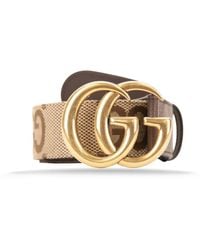 Gucci - Accessoires ,Veelkleurig ,Leer Cintura Fibbia - Lyst
