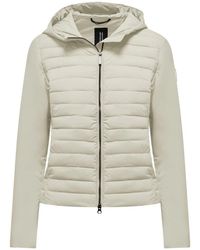 Bomboogie - Stretch Nylon Down Jacket - Lyst