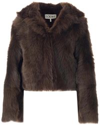 Loewe - Faux Fur & Shearling Jackets - Lyst
