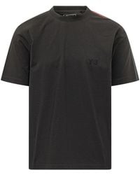 Y-3 - Tops ,Zwart ,Grd 3S Ss Tee - Lyst