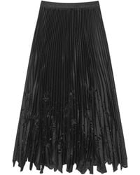 Munthe - Rokken ,Zwart ,Midi Rok - Lyst