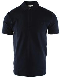 Lacoste - Blau Polo Shirt Paris Stil - Lyst