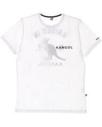 Kangol - Tops ,Wit ,Katoen Heritage Basic Tee Off T-Shirt - Lyst