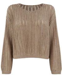 Antonelli - Round-Neck Knitwear - Lyst