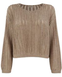 Antonelli - Round-Neck Knitwear - Lyst