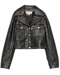 Michael Kors - Leather Jackets - Lyst