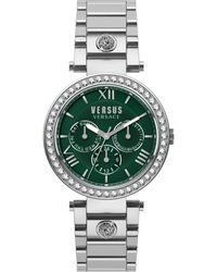Versus - Camden market orologio acciaio inossidabile verde - Lyst