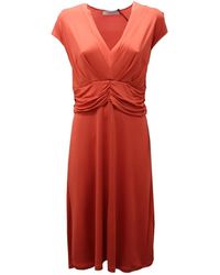 Marella - Ziegelrotes Viskosekleid Modell Sofia Von - Lyst
