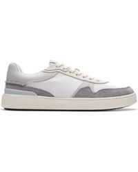 Clarks - Schoenen ,Grijs ,Suède Courtlite 2 Run - Lyst