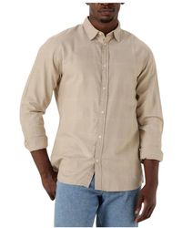 SELECTED - Overhemden ,Wol Geborsteld Overhemd Voor Mannen - Lyst