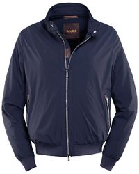 Moorer - Jassen ,Blauw ,Alberti-Kn Bomber - Lyst