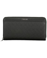 Calvin Klein - Schwarze Damen Geldbörse Rfid Block Reißverschluss - Lyst
