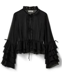 Sofie Schnoor - Overhemden ,Zwart ,Blouses - Lyst