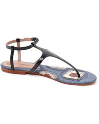 Maliparmi - Geometric Whips Sandale Mit Python-Print - Lyst