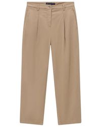 RAFFAELLO ROSSI - Cropped Trousers - Lyst