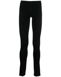 Barrow - Broeken ,Zwart ,Polyester Logo Leggings - Lyst