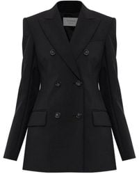 Sportmax - Jassen ,Zwart ,Wol Adamo Blazer - Lyst