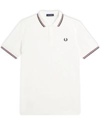 Fred Perry - Twin tipped shirt - regular fit - Lyst