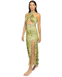 4giveness - Pretty leo langes kleid cover up,pretty leo langes kleid - Lyst