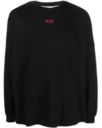 Gcds - Zwarte Eco Logo Sweatshirt Casual Stijl - Lyst