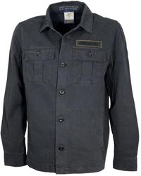 Aeronautica Militare - Ac0036Uct04233 Twill Shirt Jacket - Lyst