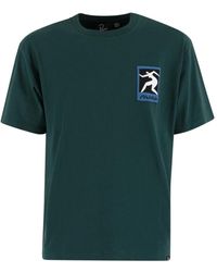 by Parra - T-shirt verde con zampe di piccione - Lyst
