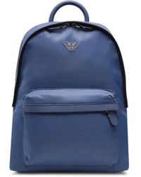 Emporio Armani - Asv Nylon Ronde Rugzak - Lyst