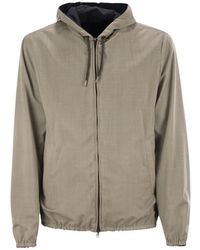 Herno - Bomberjack Met Omkeerbare Capuchon - Lyst