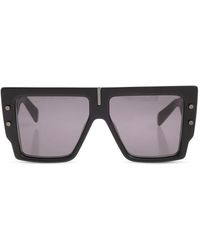 Balmain - Occhiali da sole con logo - Lyst