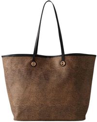Borbonese - Flight Medium Shopping Bag - Lyst