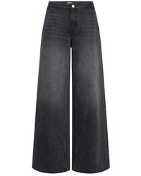 Sofie Schnoor - Weitgeschnittene schwarze jeans azzisw modell - Lyst