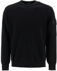 C.P. Company - Round-Neck Knitwear - Lyst