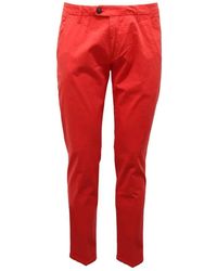 Roy Rogers - Broeken ,Rood ,Chinos - Lyst