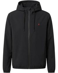 Replay - Micro Poly Hoodie Jacket - Lyst