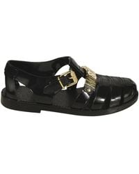 Moschino - Flat Sandals - Lyst