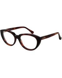 Max Mara - Braune Cat Eye Optische Rahmen - Lyst