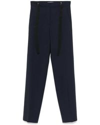 MSGM - Straight Trousers - Lyst