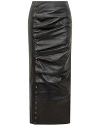 ROTATE BIRGER CHRISTENSEN - Leather Skirts - Lyst
