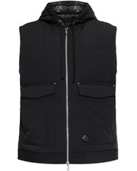 Moose Knuckles - Jassen ,Zwart ,Nylon Brixton Down Vest - Lyst