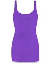 MC2 Saint Barth - Korte Crinkle Jurk Voor Vrouwen - Lyst