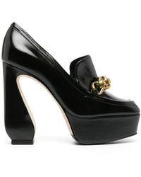 Sergio Rossi - Schwarze pumps mit absatz - hebe deinen stil - Lyst