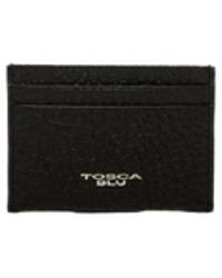 Tosca Blu - Accessoires ,Zwart ,Leer Kaarthouder - Lyst