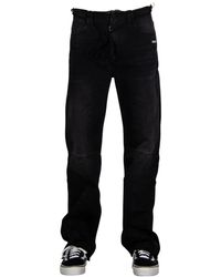 Off-White c/o Virgil Abloh Regular Fit Jeans - - Heren - Zwart