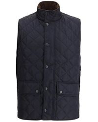 Barbour - Diamant Gestikte Vest Met Klepzakken - Lyst