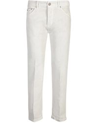 PT Torino - Pantaloni bianchi eleganti da - Lyst