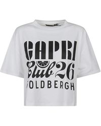 Goldbergh - Fitness ,Wit ,Lumea Short Sleeve Top Boxy Fit - Lyst
