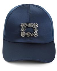 Roger Vivier - Rv Flower Strass Cap - Lyst
