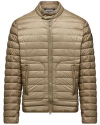 Bomboogie - High-Density Nylon Down Jas Met Hoge Kraag - Lyst