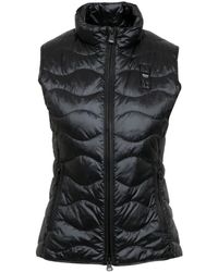 Blauer - Jassen ,Zwart ,Geruit Patroon Waterafstotende Jas - Lyst